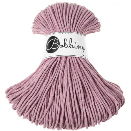 Dusty Pink  macrame cotton cord 3mm 100m Bobbiny