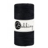 Czarny macrame cotton cord 3mm 100m Bobbiny Czarny macrame cotton cord 3mm 100m Bobbiny