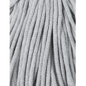 Grey macrame cotton cord 5mm 100m Bobbiny