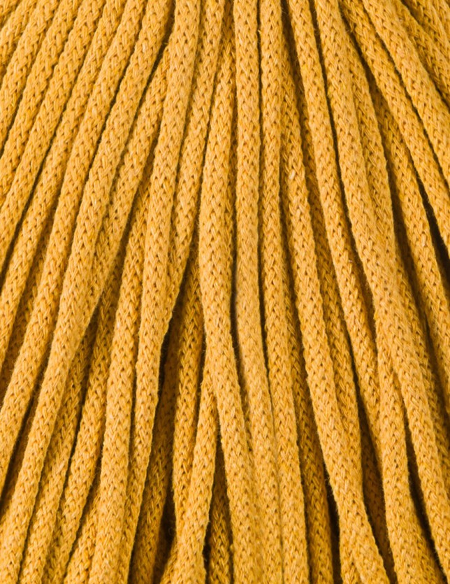 Mustard cotton cord 100m - BOBBINY
