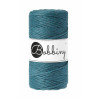 Peacock blue macrame cord 3mm Bobbiny Peacock blue macrame cord 3mm Bobbiny