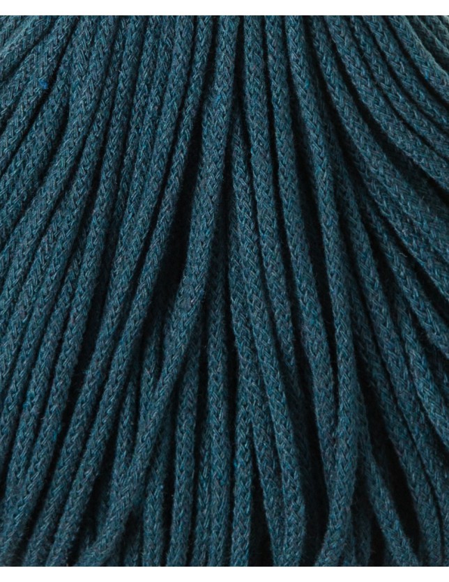 Niebieski sznurek bawełniany 3mm Bobbiny