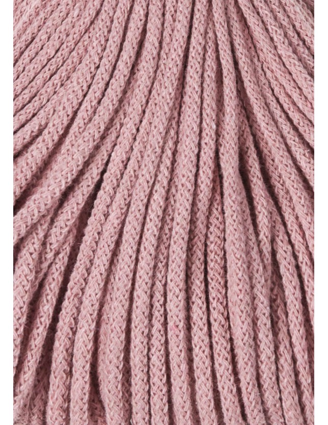 Różowe złoto sznurek bawełniany 3mm 100m Bobbiny
