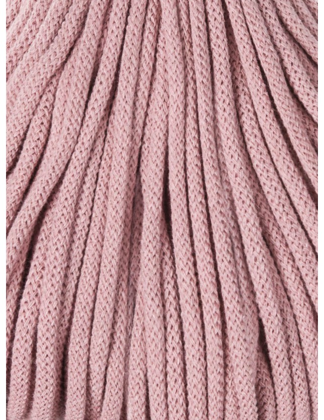 Różowe złoto sznurek bawełniany 5mm 100m Bobbiny