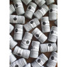 Jasny Szary sznurek do makramy 3ply 3mm 100m Bobbiny Jasny Szary sznurek do makramy 3ply 3mm 100m Bobbiny