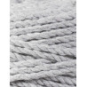 Jasny Szary sznurek do makramy 3ply 5mm 100m Bobbiny Jasny Szary sznurek do makramy 3ply 5mm 100m Bobbiny