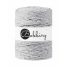 Jasny Szary sznurek do makramy 3ply 5mm 100m Bobbiny Jasny Szary sznurek do makramy 3ply 5mm 100m Bobbiny