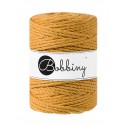 Musztardowy sznurek do makramy 3ply 5mm 100m Bobbiny