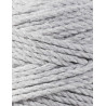 Jasny Szary sznurek do makramy 3ply 3mm 100m Bobbiny Jasny Szary sznurek do makramy 3ply 3mm 100m Bobbiny