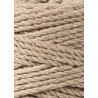 Sand Makramee-Schnur 3ply 3 mm 100m Bobbiny Sand Makramee-Schnur 3ply 3 mm 100m Bobbiny
