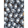 Steel 3ply macrame cotton rope 5mm 100m Bobbiny Steel 3ply macrame cotton rope 5mm 100m Bobbiny