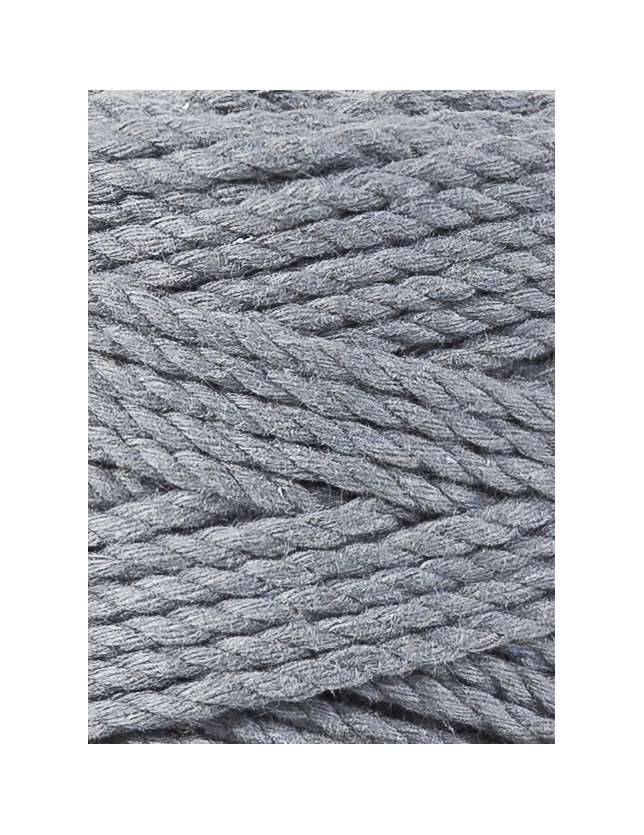 Stalen macramekoord 3-laags 3 mm 100 m klossen