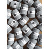 Silver 3ply macrame cotton rope 5mm 100m Bobbiny Silver 3ply macrame cotton rope 5mm 100m Bobbiny