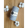 Silver Makramee-Schnur 3ply 3 mm 100m Bobbiny Silver Makramee-Schnur 3ply 3 mm 100m Bobbiny