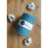 Teal 3ply macrame cotton rope 5mm 100m Bobbiny Teal 3ply macrame cotton rope 5mm 100m Bobbiny