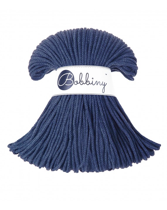 Jeans macrame cotton cord 3mm 100m Bobbiny