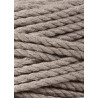 Kawowy sznurek do makramy 3ply 5mm 100m Bobbiny Kawowy sznurek do makramy 3ply 5mm 100m Bobbiny