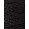 Black 3ply macrame cotton rope 3mm 100m Bobbiny Black 3ply macrame cotton rope 3mm 100m Bobbiny