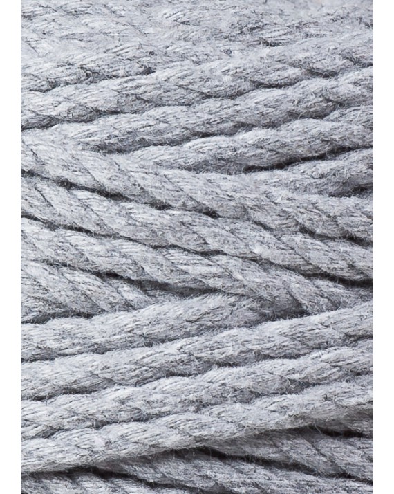 Bobbiny Cotton Cord Premium 5mm - Silver