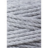 Silver 3ply macrame cotton rope 5mm 100m Bobbiny Silver 3ply macrame cotton rope 5mm 100m Bobbiny