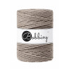 Kawowy sznurek do makramy 3ply 5mm 100m Bobbiny Kawowy sznurek do makramy 3ply 5mm 100m Bobbiny
