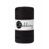 Black 3ply macrame cotton rope 3mm 100m Bobbiny Black 3ply macrame cotton rope 3mm 100m Bobbiny
