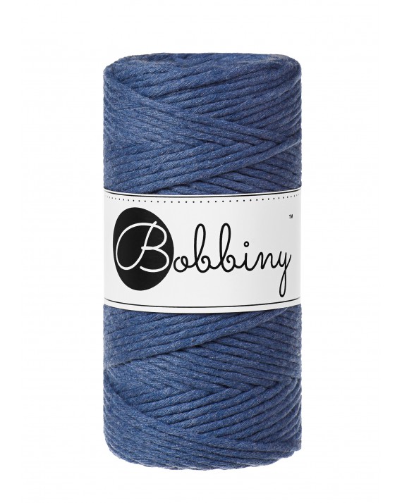 Jeans macrame cord 3mm 100m Bobbiny