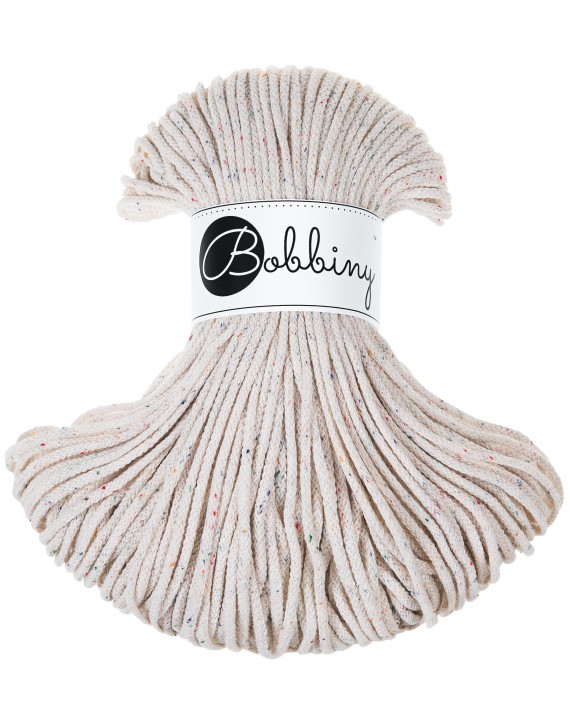 Bobbiny PREMIUM Macramé Braided Cord 5mm Braided 100m in 