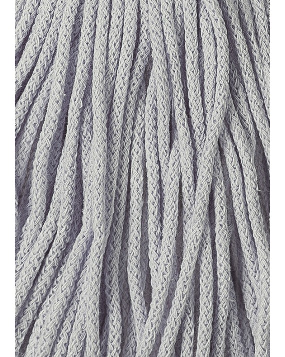 Szary sznurek bawełniany 3mm 100m Bobbiny