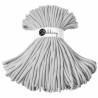 Grey macrame cotton cord 9mm 100m Bobbiny Grey macrame cotton cord 9mm 100m Bobbiny