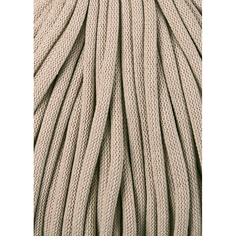 9mm Bobbiny JUMBO / 100 meters / Braided cotton cord, macrame rope,  handmade / Full range of colors