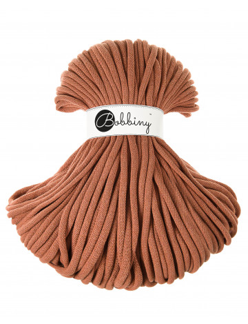 Terracotta sznurek bawełniany 9mm 100m Bobbiny