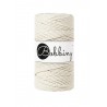 Natural 3ply macrame cotton rope 3mm 100m Bobbiny