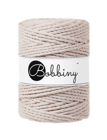 Cielisty sznurek do makramy 3ply 5mm 100m Bobbiny