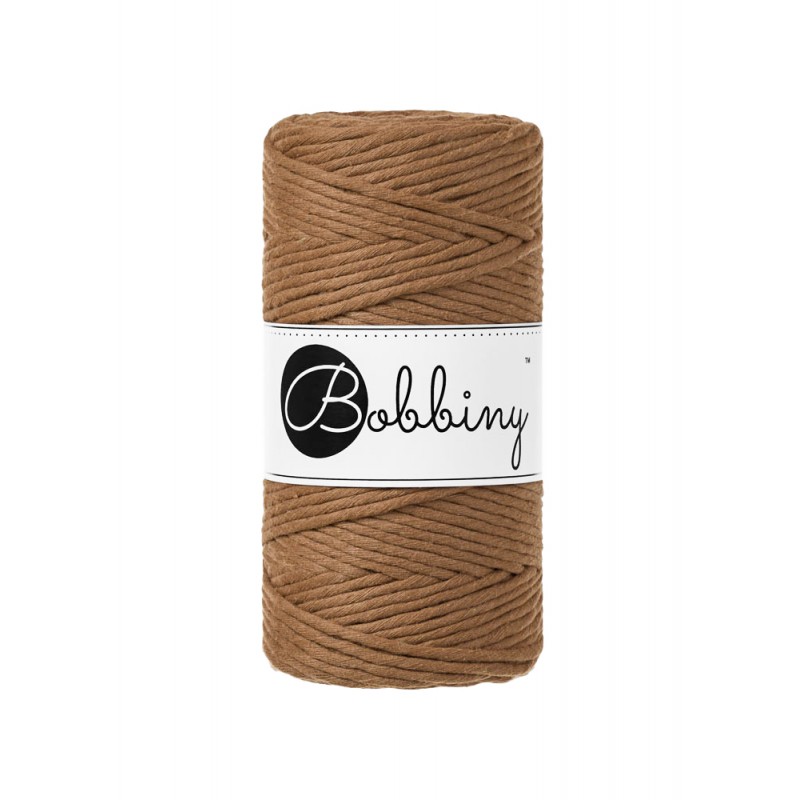 Golden Caramel - 3mm, 5mm & 9mm, Bobbiny Braided Cord – The Thread Shop