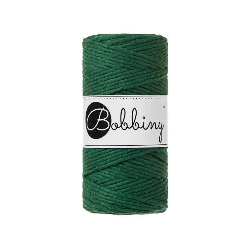 Bobbiny 3 ply 9mm Macrame Cord (Mauve) 33yds/98ft (100%  Recycled Cotton) : Arts, Crafts & Sewing