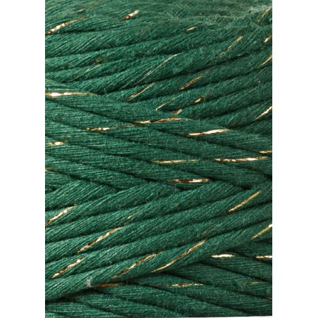 Golden Pine green Makramee-Kordel 3 mm 100m Bobbiny