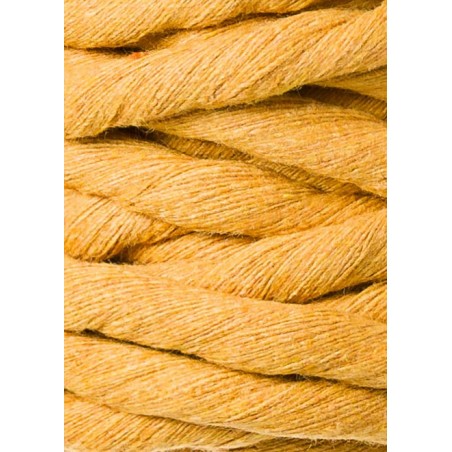 Senfgelbe Makrameeschnur, 9 mm, 30 m Spulen