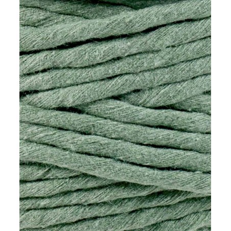 Eucalyptus Green macrame cotton cord 5mm 100m Bobbiny
