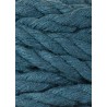 Peacock Blue 3ply macrame cotton rope 9mm 30m Bobbiny Peacock Blue 3ply macrame cotton rope 9mm 30m Bobbiny