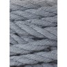 Steel 3ply macrame cotton rope 9mm 30m Bobbiny Steel 3ply macrame cotton rope 9mm 30m Bobbiny
