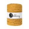 Musztardowy sznurek do makramy 3ply 9mm 30m Bobbiny Musztardowy sznurek do makramy 3ply 9mm 30m Bobbiny
