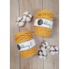 Musztardowy sznurek do makramy 3ply 9mm 30m Bobbiny Musztardowy sznurek do makramy 3ply 9mm 30m Bobbiny