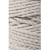 Pearl 3ply macrame cotton rope 3mm 100m Bobbiny Pearl 3ply macrame cotton rope 3mm 100m Bobbiny