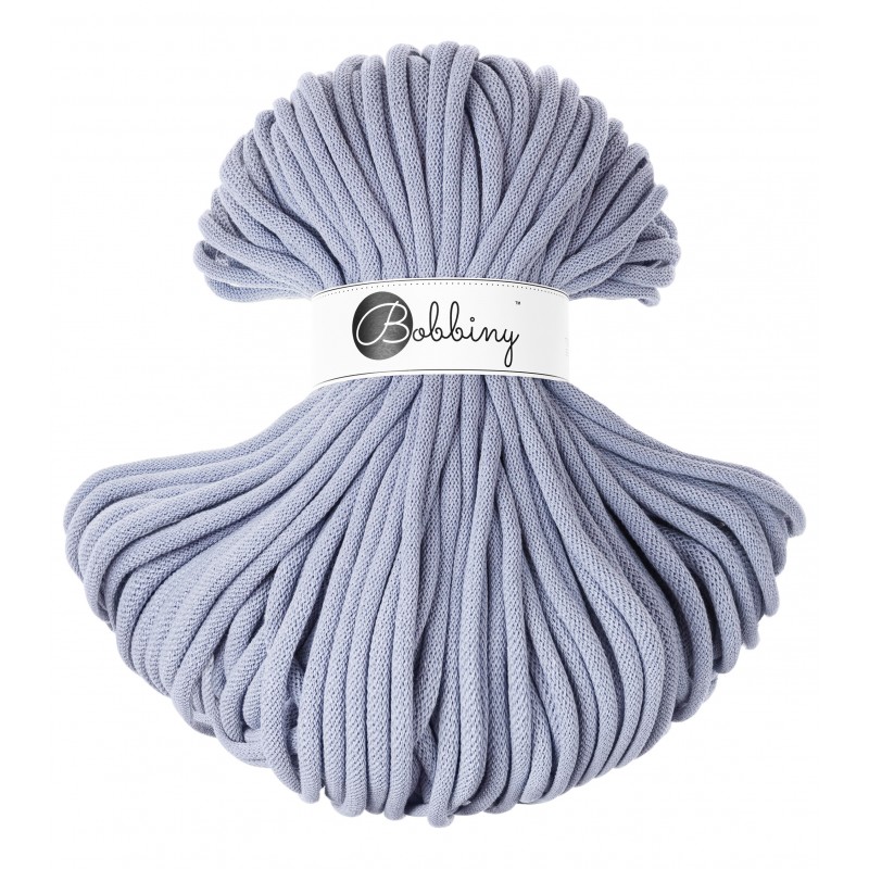 Bobbiny Cotton Macrame Cords Braided 9mm 100m