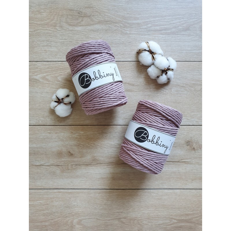 Mauve Macrame Cord 5mm 100m