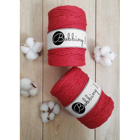 Classic Red Macrame Cord 5mm 100m