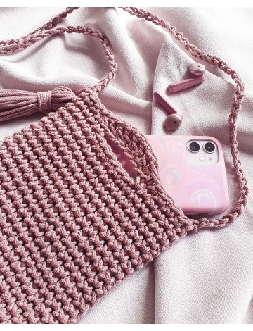 Sac de téléphone au crochet