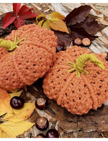 Macramé Citrouille Hannah