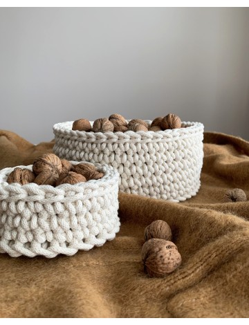 Jumbo Crochet Basket